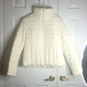 Reaction white puffer jacket